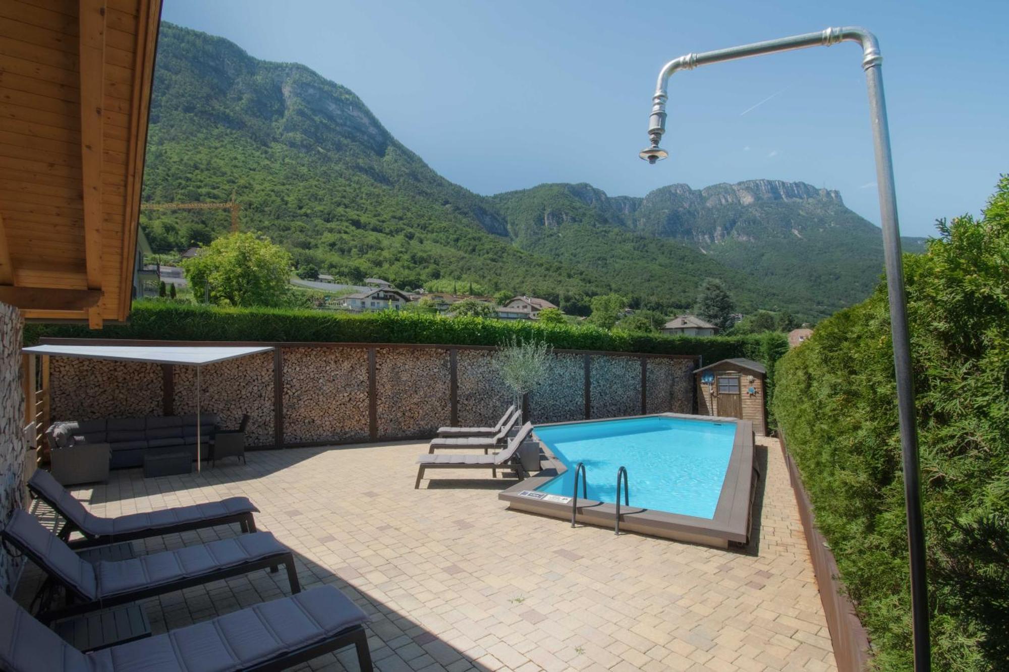 Melaniesguesthouse 4 Zimmerwohnung Caldaro Exteriör bild